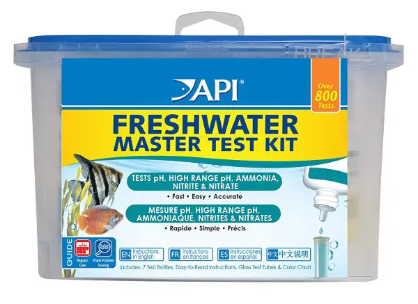 api master test kit will let you know if your filter media is coping with the fish load