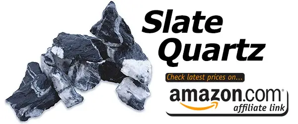 slate quartz is a pretty and ornate addition to your aquarium aquascape