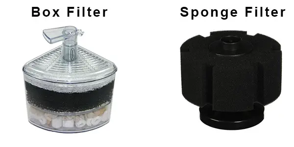 are box filters  corner filters better than sponge filters
